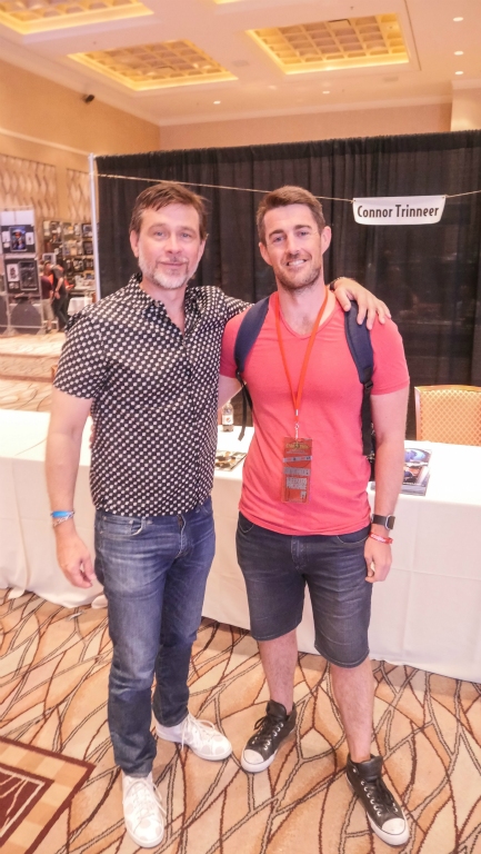 Dave with Connor Trinneer (Trip)